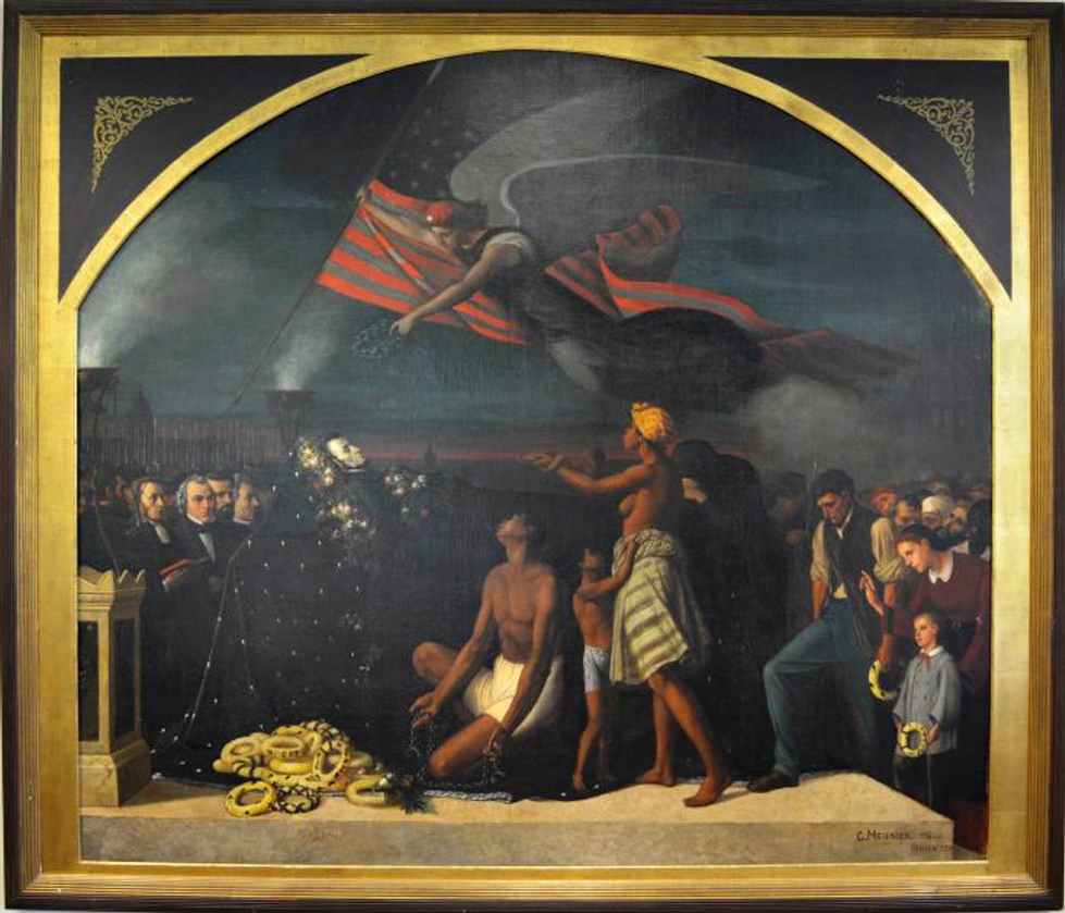painting: Allegory of the Death of Lincoln